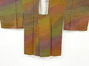 流水模様織り出し暈し道行コート(伊と幸)